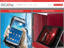 Tablet Screenshot of dicapac-argentina.com.ar